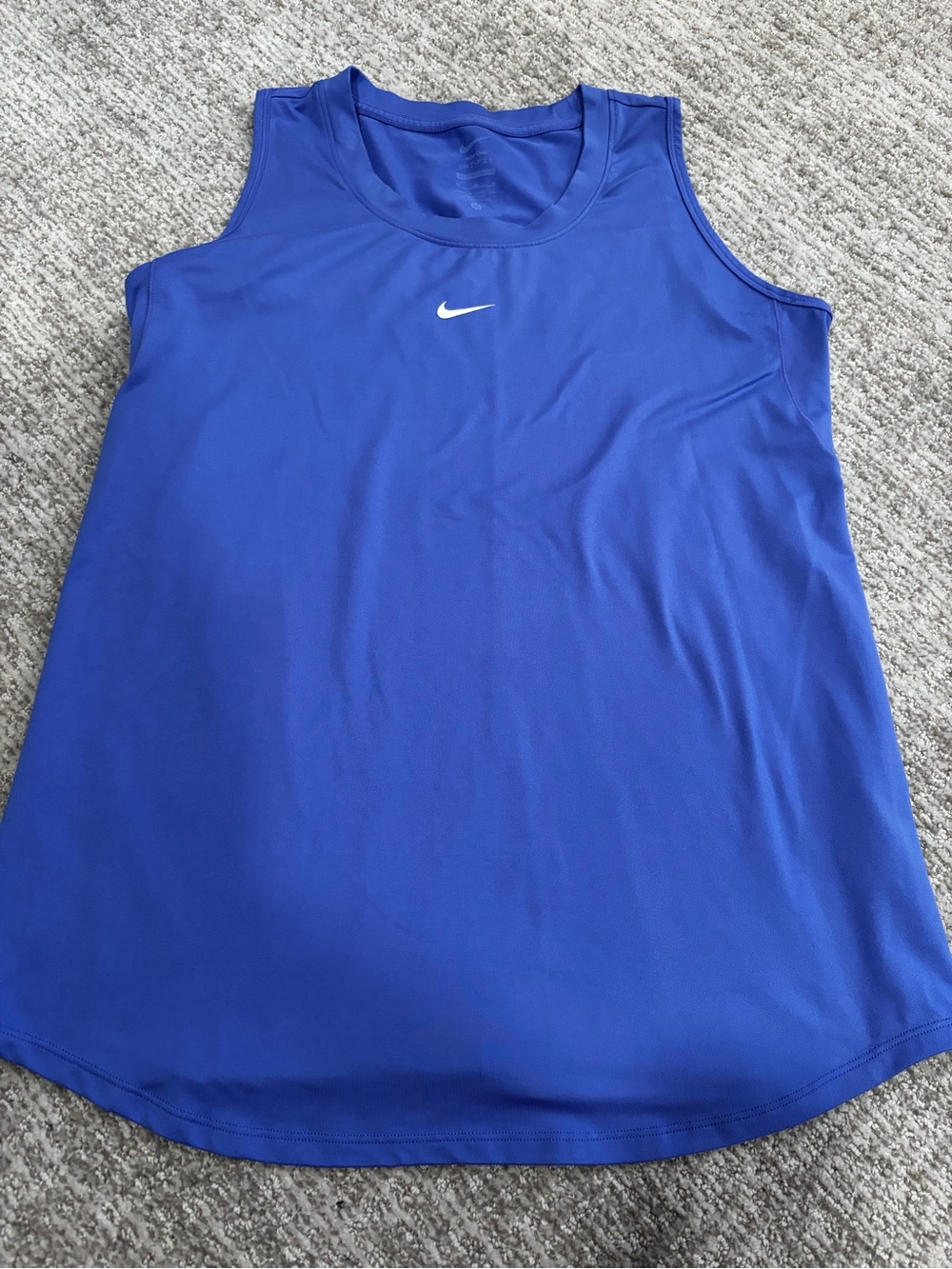 Nike Women's Maternity Cobalt Blue Athletic Tank
